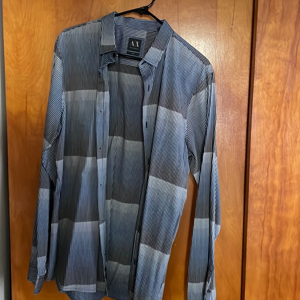 Armani Exchange Slim Fit Dress Shirt